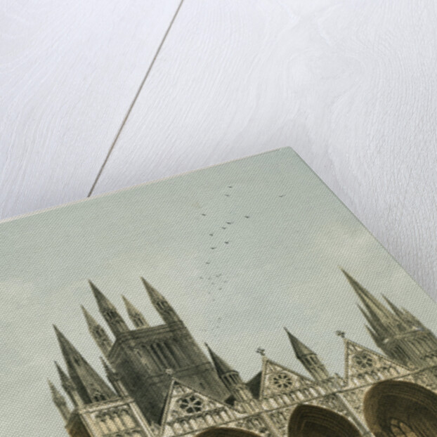 Peterborough Cathedral, Cambridgeshire by WL Walton