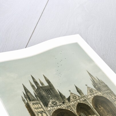 Peterborough Cathedral, Cambridgeshire by WL Walton