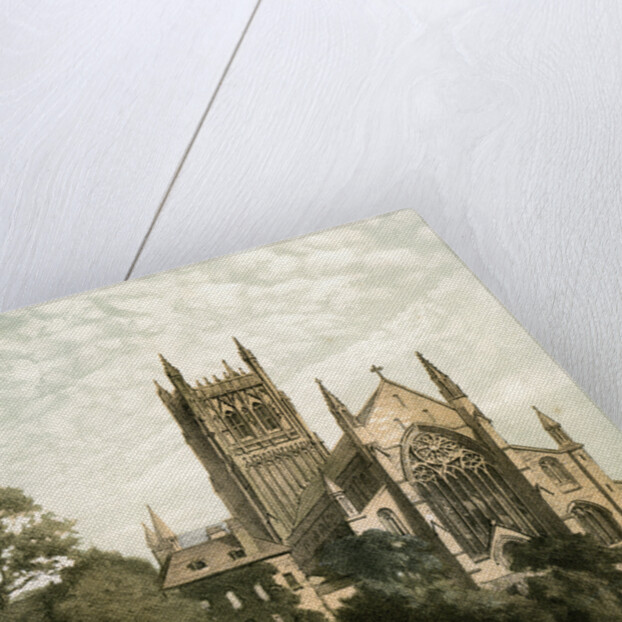Worcester Cathedral, Worcestershire by Hanhart