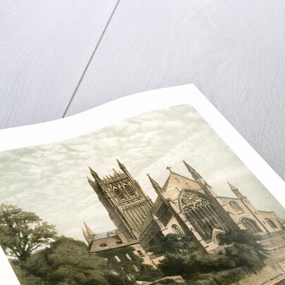 Worcester Cathedral, Worcestershire by Hanhart