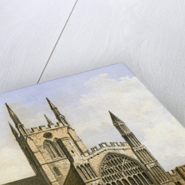 Rochester Cathedral, Kent by Hanhart