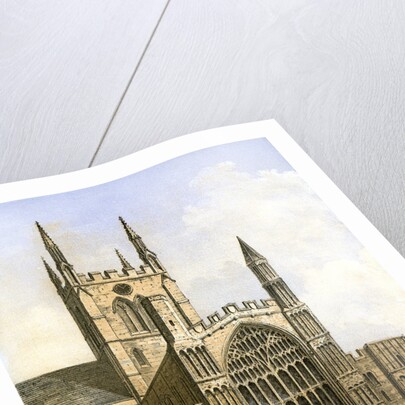 Rochester Cathedral, Kent by Hanhart