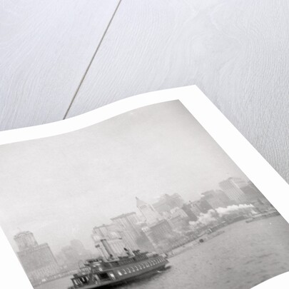 New York City from the river, USA by J Dearden Holmes