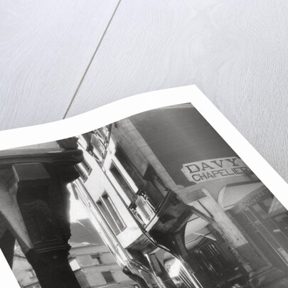 Entrance to the market place, Dinan, Brittany, France by Anonymous