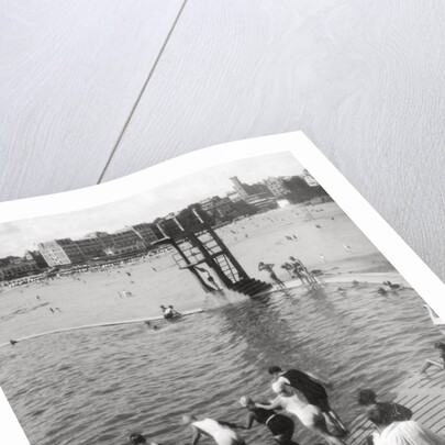 Bathing pool, Dinard, Brittany, France by Anonymous