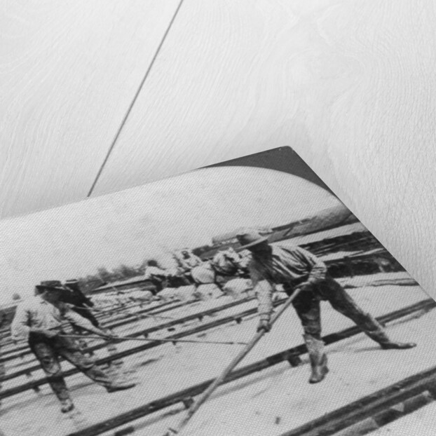 Solar evaporation, salt manufacture, Syracuse, New York, USA by Keystone View Company