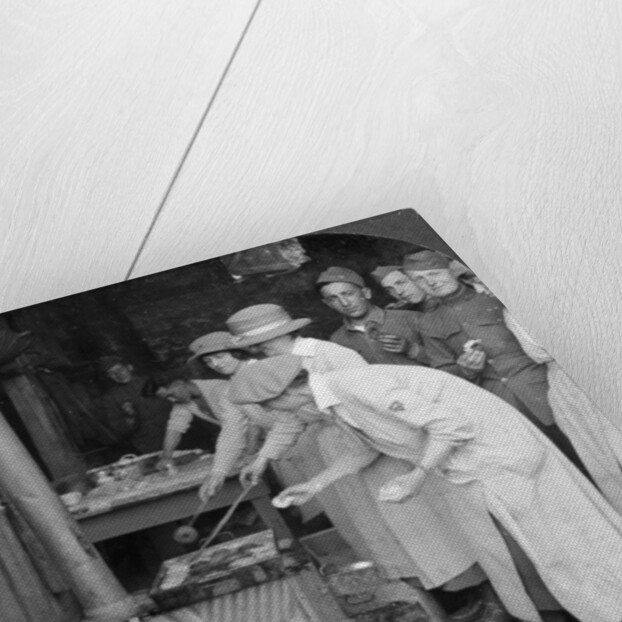 Doughnuts for doughboys, Montabaur on the Rhine, Germany by Keystone View Company