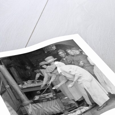 Doughnuts for doughboys, Montabaur on the Rhine, Germany by Keystone View Company