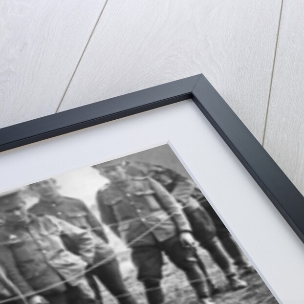 Impression of a body in the ground, Billericay, Essex, World War I by Realistic Travels Publishers