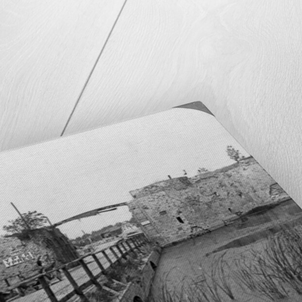 14th century ramparts and Lille Gate, Ypres, Belgium, World War I by Realistic Travels Publishers