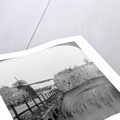 14th century ramparts and Lille Gate, Ypres, Belgium, World War I by Realistic Travels Publishers