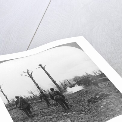 British troops occupying Houthulst Forest, Flanders, Belgium, World War I by Realistic Travels Publishers