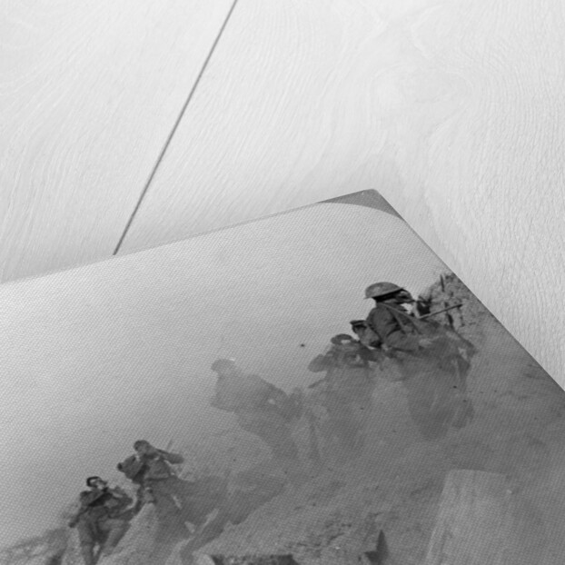 Gas Alarm!, Loos, France, World War I by Realistic Travels Publishers