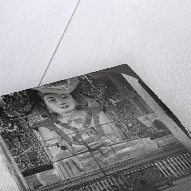 Marble Buddha in a pagoda, Mandalay, Burma by Stereo Travel Co