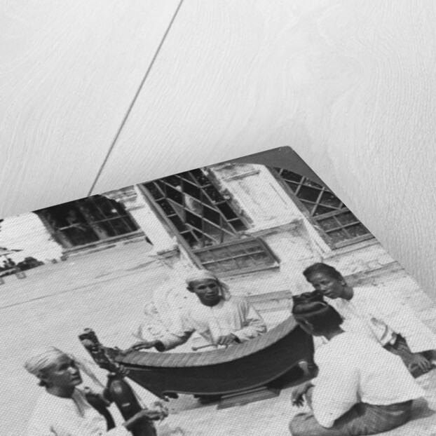 Musicians, Shwedagon Pagoda, Rangoon, Burma by Stereo Travel Co