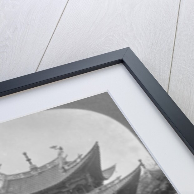 Picturesque Chinese joss house, Bhamo, Burma by Stereo Travel Co