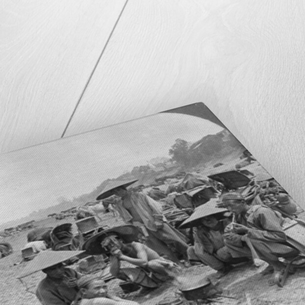 Caravan en route for China camping at Bhamo, Burma by Stereo Travel Co