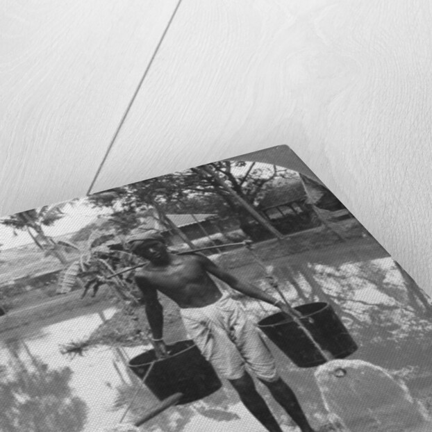 Watering cans used for street sprinkling, Burma by Stereo Travel Co