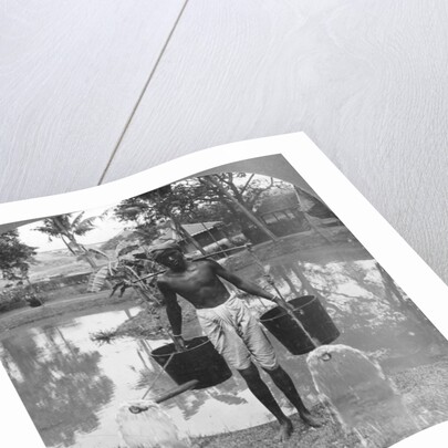 Watering cans used for street sprinkling, Burma by Stereo Travel Co
