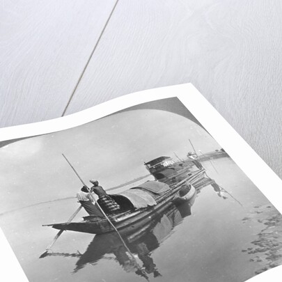 Burmese boat on the Irrawaddy River, Burma by Stereo Travel Co