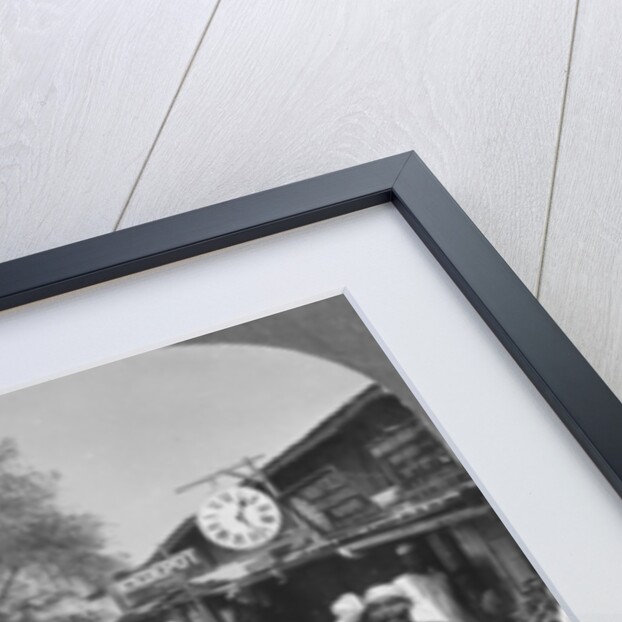 Young men performing a sword dance, Burma by Stereo Travel Co