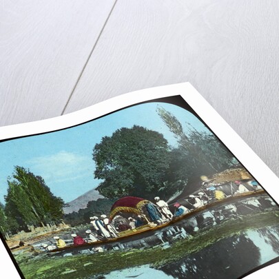 State barge on the Apple Tree Canal, India by Anonymous