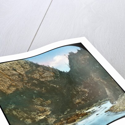 Sindh River, passing the crags below Sonamarg, Kashmir, India by Anonymous