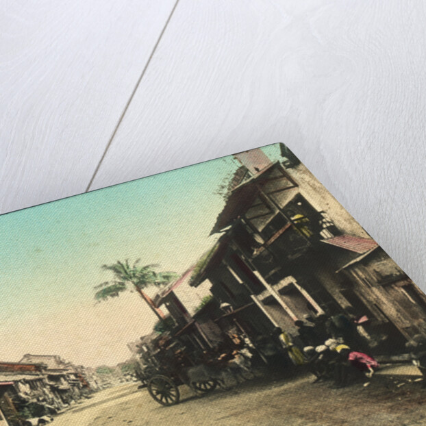 Street in Rangoon, Burma by Anonymous