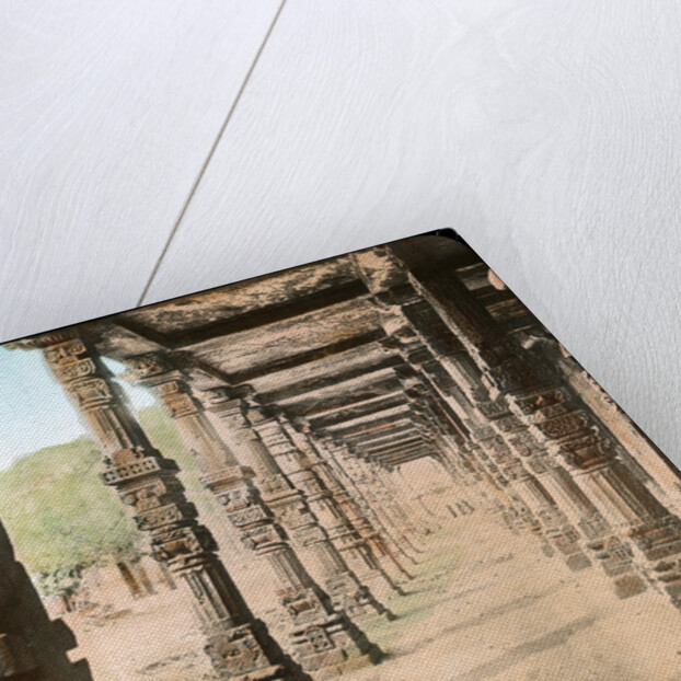 Colonnade, Delhi, India by Anonymous