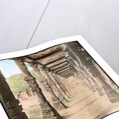 Colonnade, Delhi, India by Anonymous