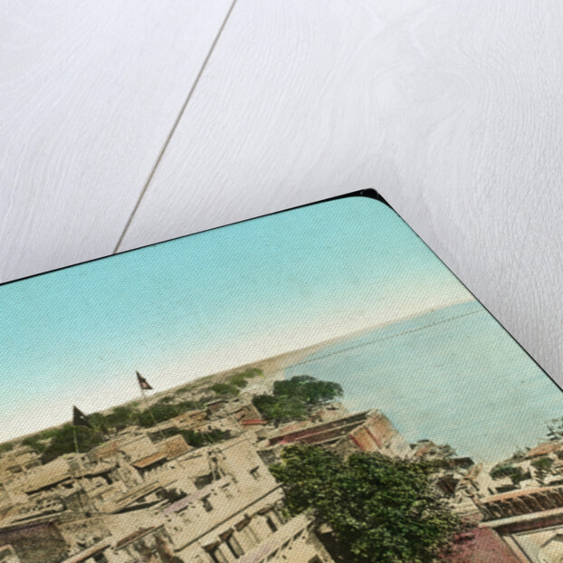 River Ganges from the Aurangzeb Mosque, Benares, India by Anonymous