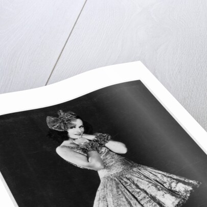 Paulette Goddard, American film and theatre actress by Anonymous