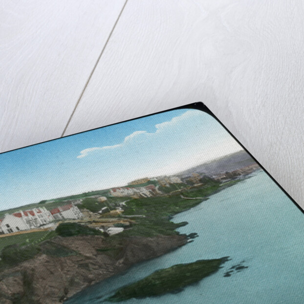 Fowey from the castle, Cornwall by Church Army Lantern Department