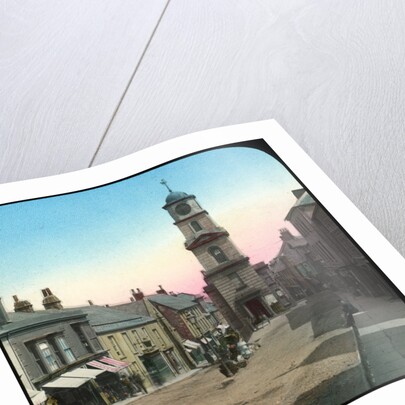 Town Hall and Market Street, Penryn, Cornwall by Church Army Lantern Department