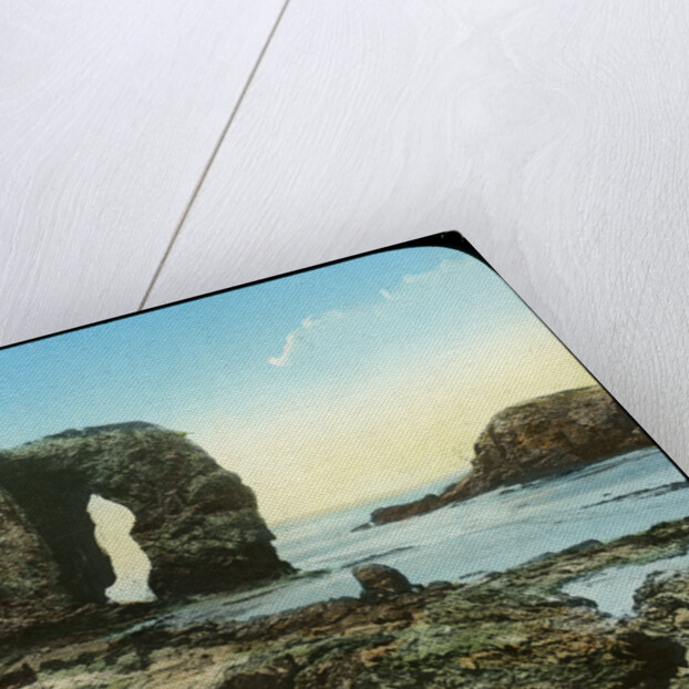 Rock arch at Perran Beach, Cornwall by Church Army Lantern Department