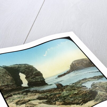 Rock arch at Perran Beach, Cornwall by Church Army Lantern Department