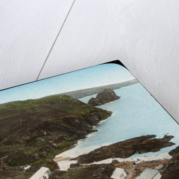 Kynance Cove and village, Cornwall by Church Army Lantern Department