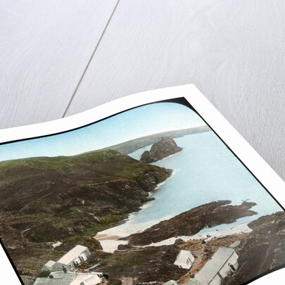 Kynance Cove and village, Cornwall by Church Army Lantern Department