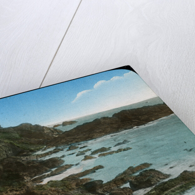 Coastal scene near the Lizard, Cornwall by Church Army Lantern Department