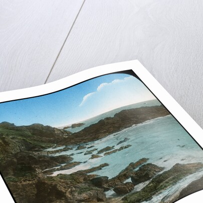Coastal scene near the Lizard, Cornwall by Church Army Lantern Department