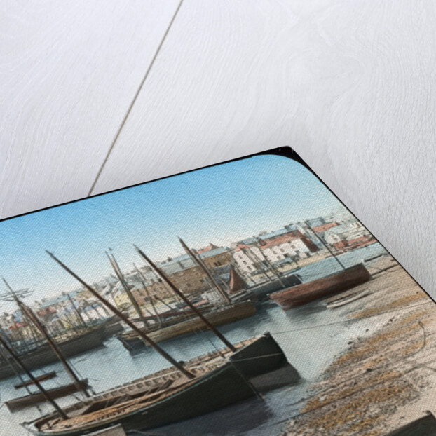 Fishing fleet, St Ives, Cornwall by Church Army Lantern Department