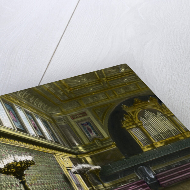 The ballroom, Buckingham Palace, London by Anonymous