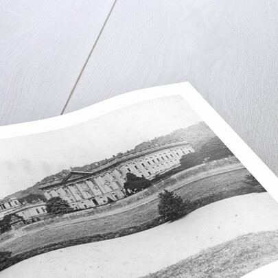 Chatsworth House from across the River Derwent, Derbyshire by Anonymous