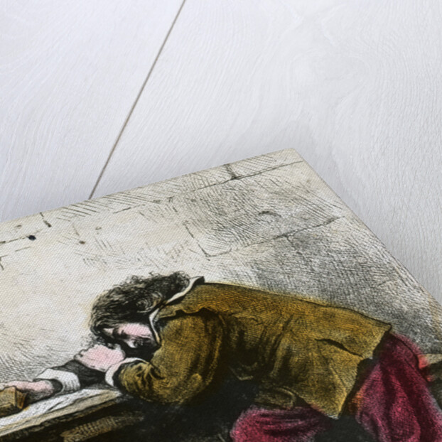 John Bunyan dreaming by Anonymous