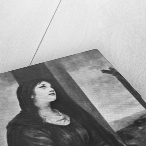 Mary Magdalene seated below the Cross by Newton & Co