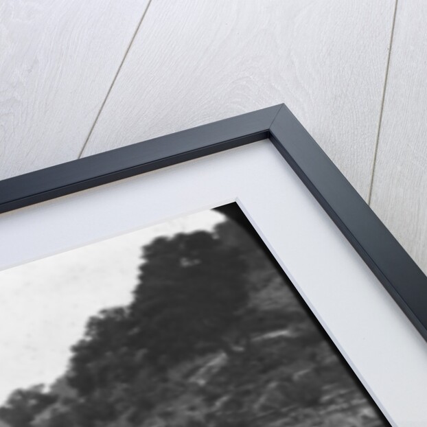 Mount Kronos and Temple of Hera, Olympia, Greece by Anonymous