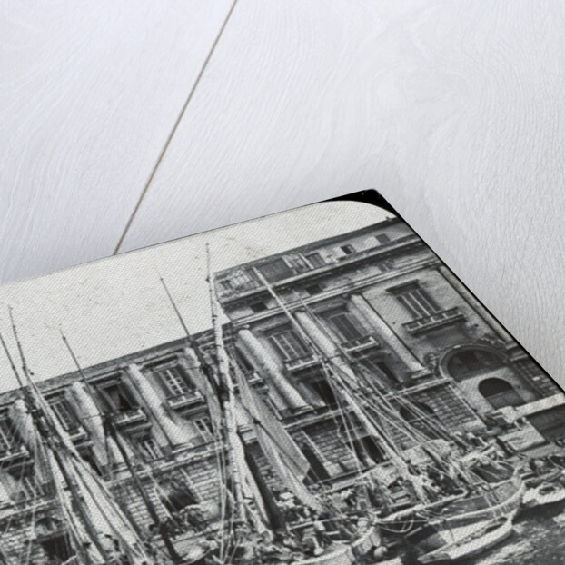 At the quay, Messina harbour, Sicily, Italy by Anonymous