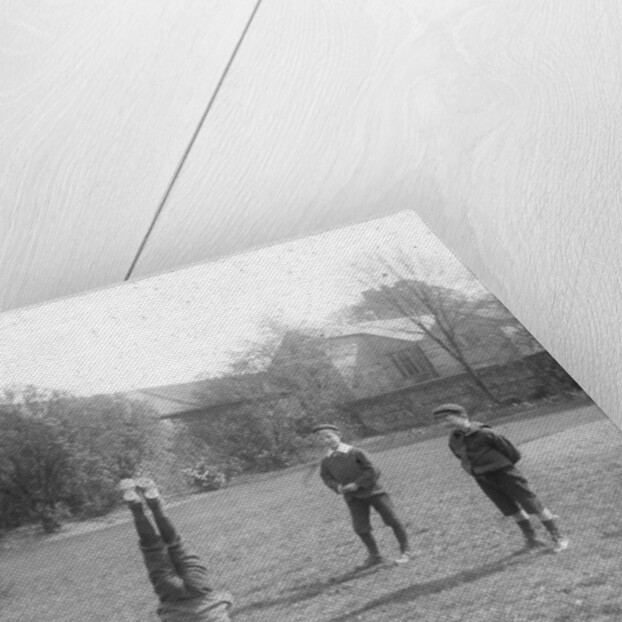 Boys playing by Anonymous