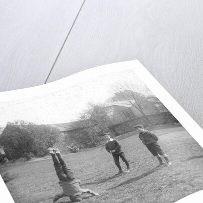Boys playing by Anonymous