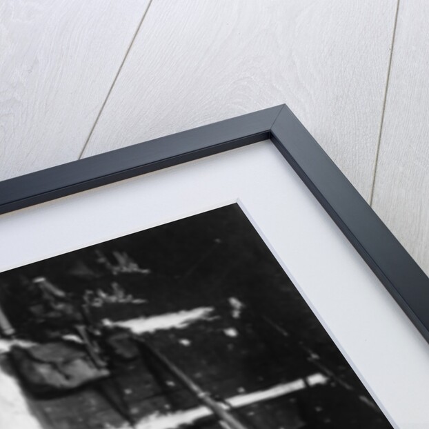 Interior of a German dugout, World War I by Nightingale & Co